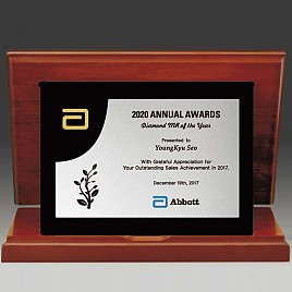 알로이 우드 상패  [JW288-07]