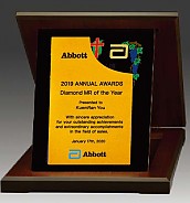 알로이 우드 상패  [JW288-10]