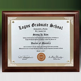 메탈포토 & CNC 조각상패  [JW264-06]