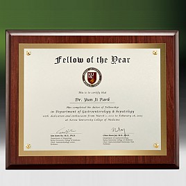 메탈포토 & CNC 조각상패  [JW264-07]