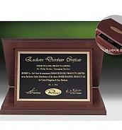 메탈레이저 & CNC 조각상패  [JW264-04]