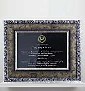 흑경 상패 (특허등록, 실용신안)  [JW213-03]