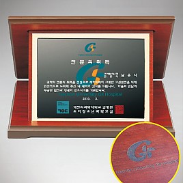 흑경 상패 (특허등록, 실용신안)  [JW216-01]