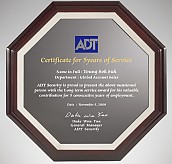 흑경 상패 (특허등록, 실용신안)  [JW216-06]