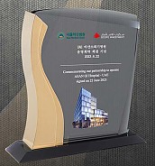 BLACK & 금속 상패  [JW022-01]