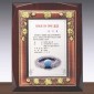 주석·동 도금 투톤 우드 상패  [JW237-06]