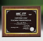 메탈포토·레이저 & CNC조각 상패  [JW262-05]