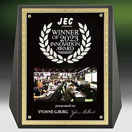 메탈포토·레이저 & CNC조각 상패  [JW263-01]