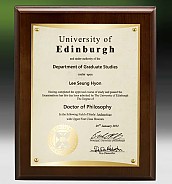 메탈포토·레이저 & CNC조각 상패  [JW266-08]