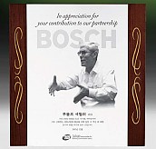 메탈포토·레이저 & CNC조각 상패  [JW269-03]