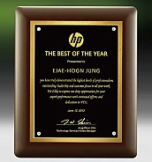 메탈포토·레이저 & CNC조각 상패  [JW269-05]