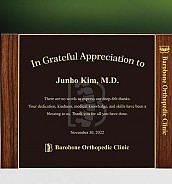 메탈포토·레이저 & CNC조각 상패  [JW270-04]