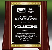 메탈포토·레이저 & CNC조각 상패  [JW270-08]