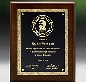 메탈포토·레이저 & CNC조각 상패  [JW271-04]