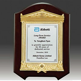 금속 짤프 상패  [JW241-06]