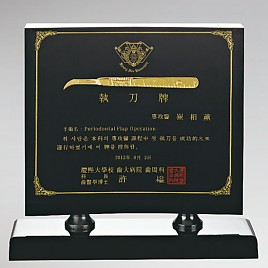 나무 수지 상패  [JW227-05]