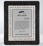 골드 진주펄 이태리 금 상패  [JW210-02]