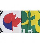 게양기 - 태극기 / 외국기 / 무재해 / 새마을 / 농협  [JW465-05]