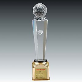 크리스탈 금속 트로피  [JW366-02]