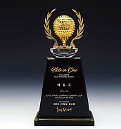 크리스탈 금속 트로피  [JW345-04]