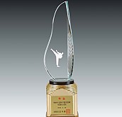 크리스탈 금속 트로피  [JW366-07]