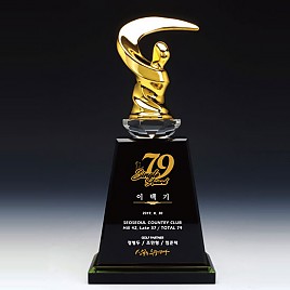 크리스탈 금속 트로피  [JW345-02]