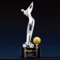 크리스탈 금속 트로피  [JW352-03]