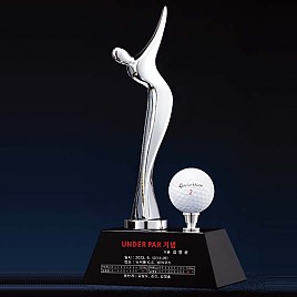 크리스탈 금속 트로피  [JW352-04]