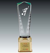 크리스탈 금속 트로피  [JW366-09]