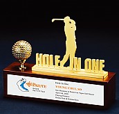 원목 금속 수공예 트로피  [JW428-01]