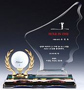 크리스탈 금속 트로피  [JW344-02]