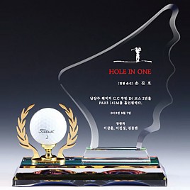 크리스탈 금속 트로피  [JW344-02]