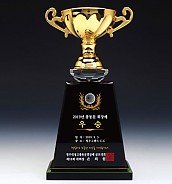 크리스탈 금속 트로피  [JW345-01]