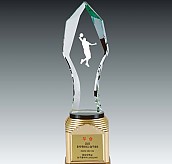 크리스탈 금속 트로피  [JW366-08]