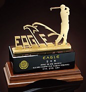 원목 금속 수공예 트로피  [JW429-09]