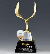 메탈 크롬·주석 Eagle 트로피  [JW417-01]