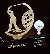크리스탈 금속 수공예 트로피  [JW428-03]
