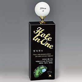 크리스탈 & 금속CNC조각 트로피  [JW422-04]