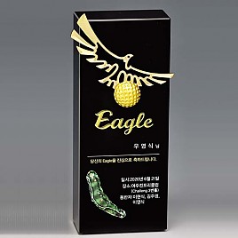 크리스탈 & 금속CNC조각 트로피  [JW425-03]