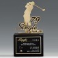 크리스탈 & 금속CNC조각 트로피  [JW427-03]