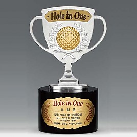 크리스탈 & 금속CNC조각 트로피  [JW427-04]
