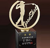 크리스탈 금속 수공예 트로피  [JW429-01]