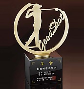 크리스탈 금속 수공예 트로피  [JW429-01]