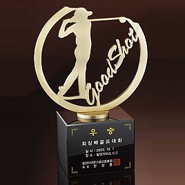 크리스탈 금속 수공예 트로피  [JW429-01]